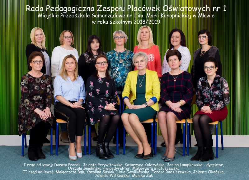 NAUCZYCIELE PRZEDSZKOLA